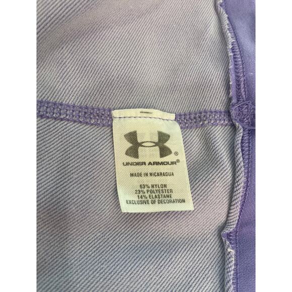 Under Armour Purple ColdGear Top M – Semi‑Fitted Long Sleeve, EUC - Picture 5 of 5